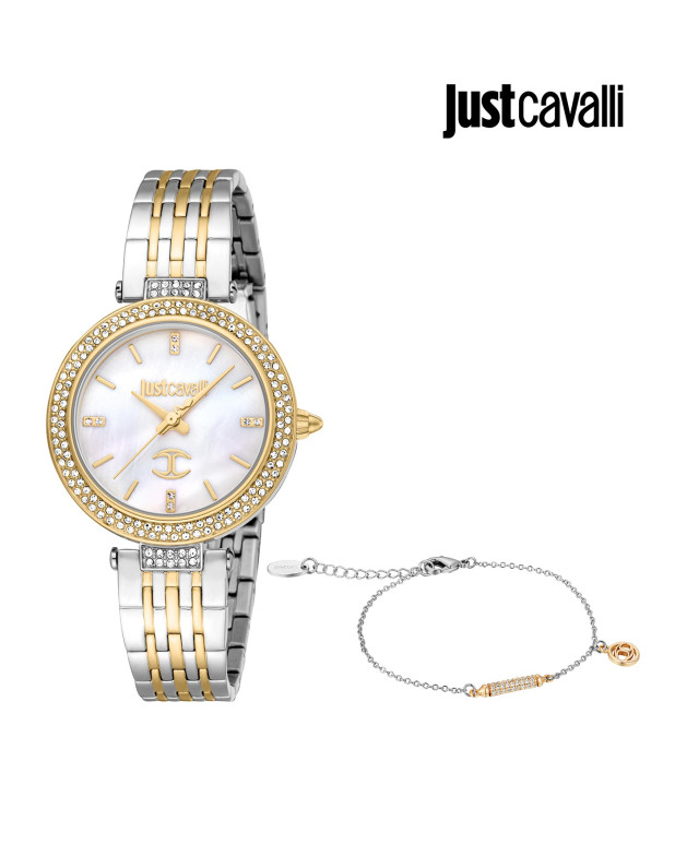 JUST CAVALLI Ladies Watch with Bracelet